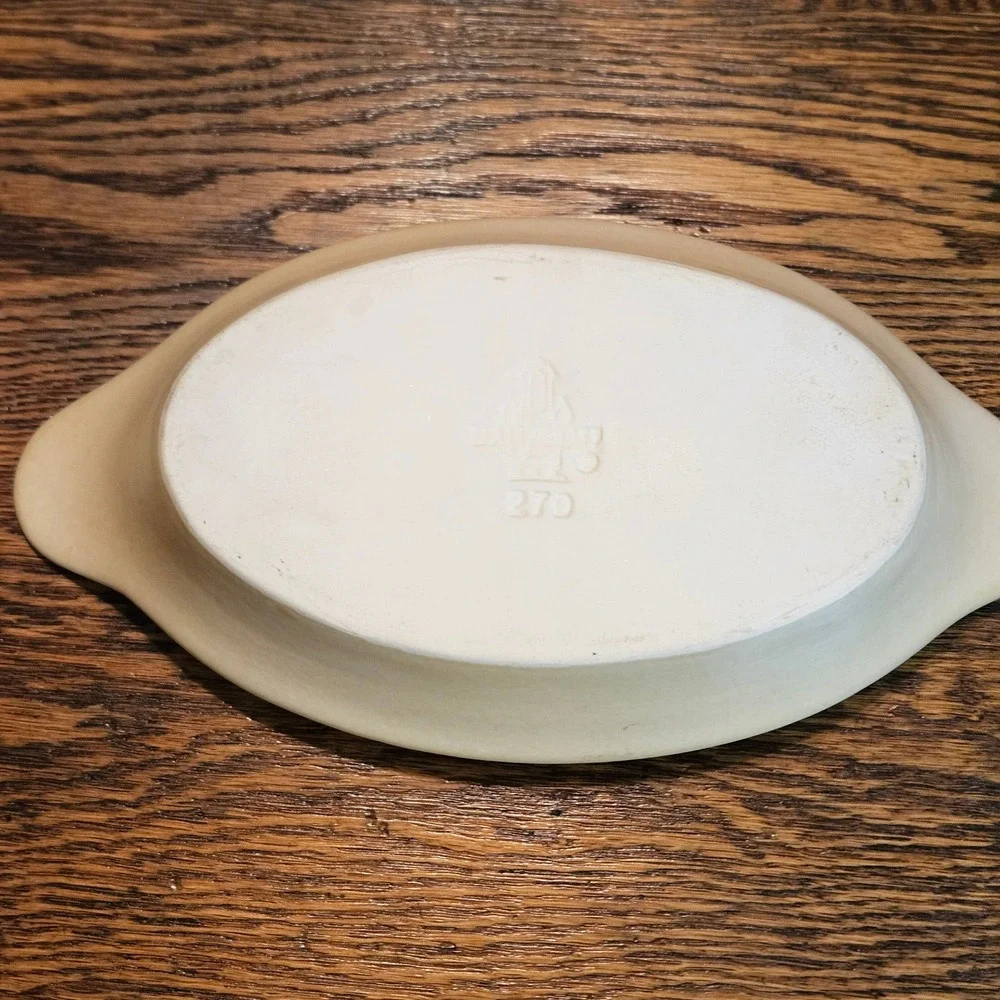 Pfaltzgraff Village Oval Au Gratin Dish‎ Individual Baker Stoneware Brown 270 8